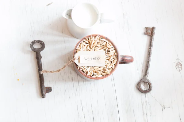 Bien-être, alimentation saine — Photo