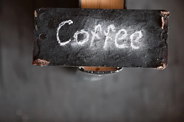 Kahve işareti — Stok fotoğraf