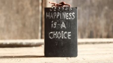 Mutluluk bir seçim metindir