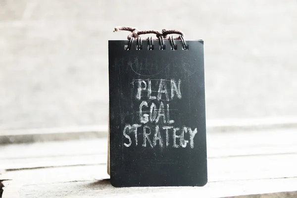 Plan, meta, estrategia — Foto de Stock