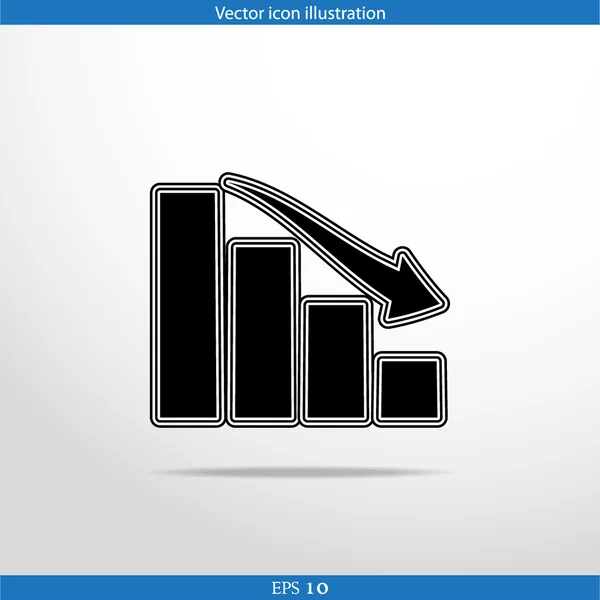 Vector gráfico web icono plano — Archivo Imágenes Vectoriales