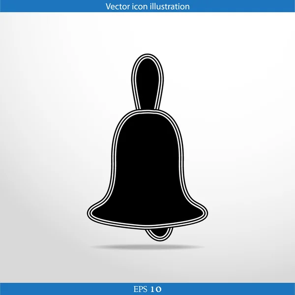Vector bell web icon — Stock Vector
