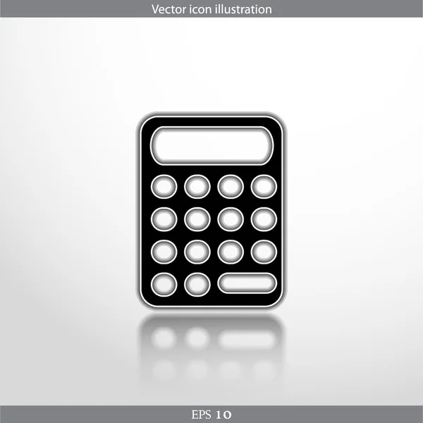 Vector calculator web icon — Stock Vector