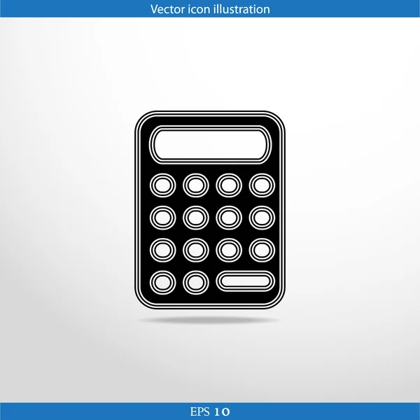 Vector calculadora icono web — Archivo Imágenes Vectoriales