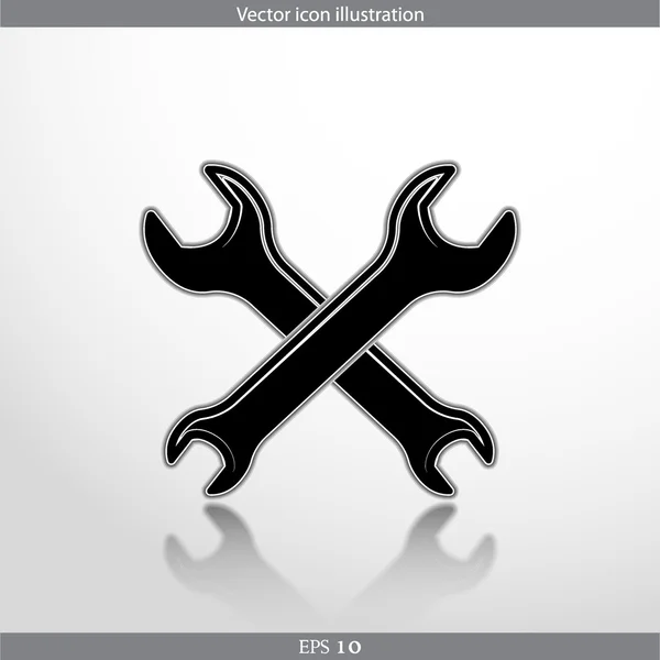 Vector repair web icon — Stock Vector