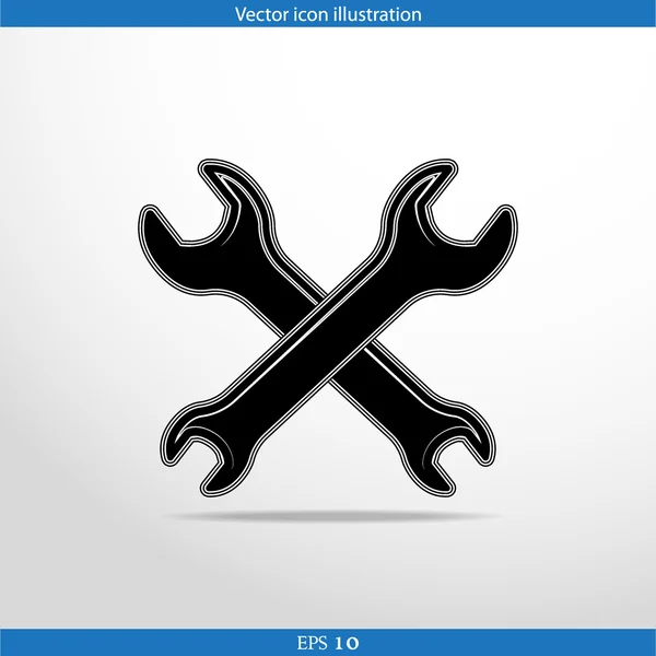 Vector repair web icon — Stock Vector