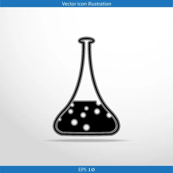 Vector chemical equipment web icon — Stock Vector