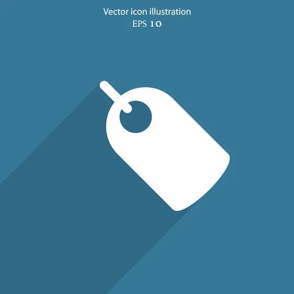 Vektor web icon etikett — Stock vektor