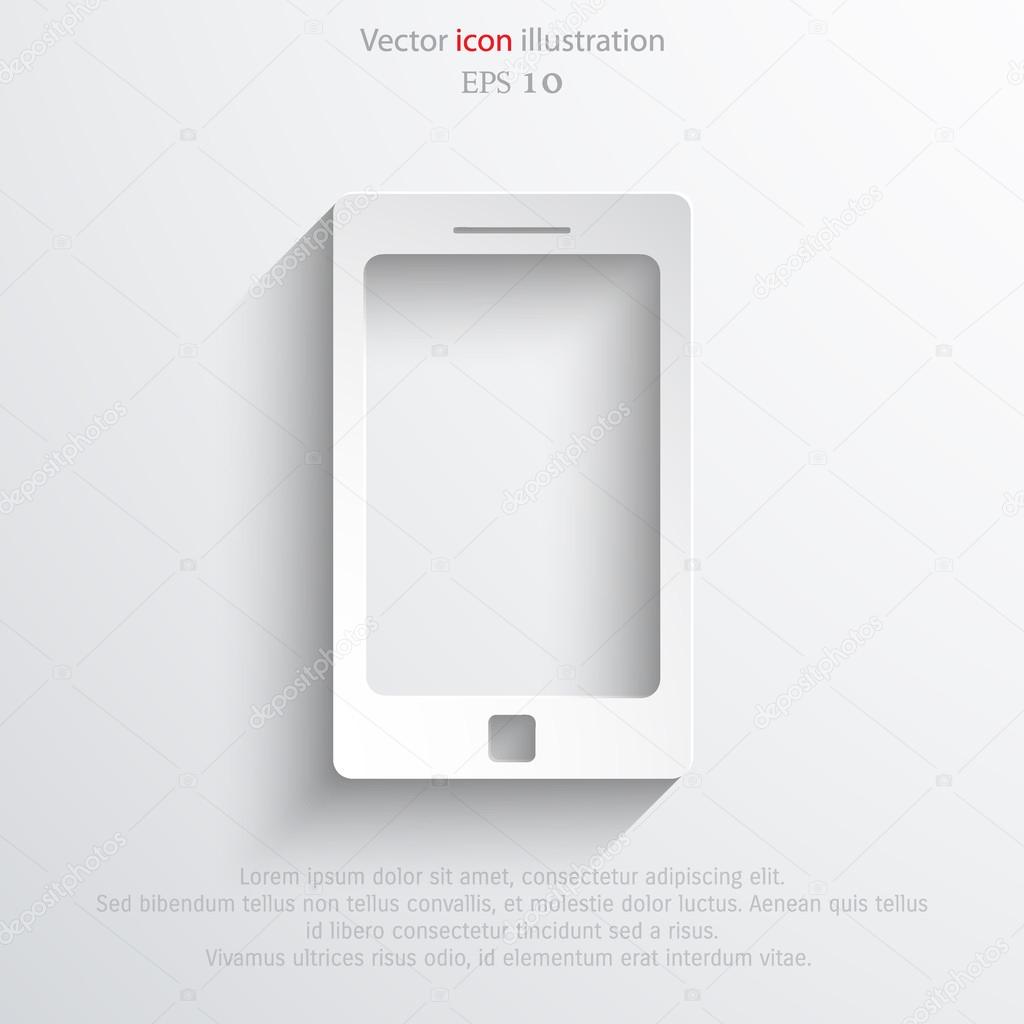 Vector smart phone icon