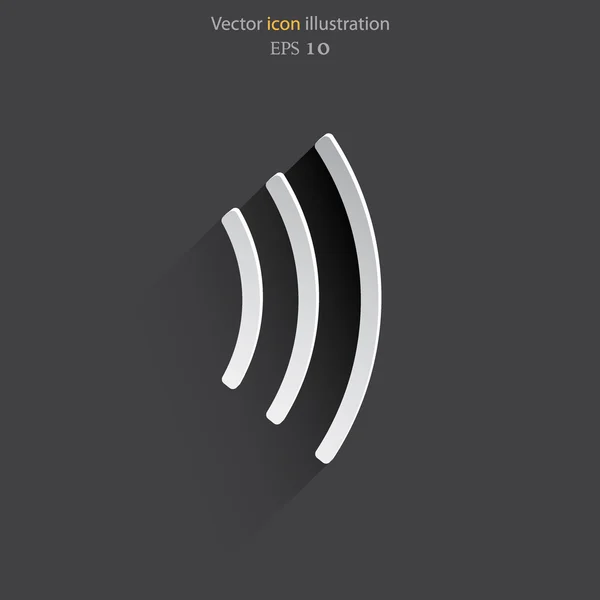 Vector wifi 웹 아이콘 — 스톡 벡터