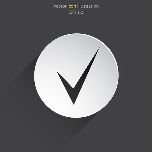 Vektor kontroll web icon — Stock vektor