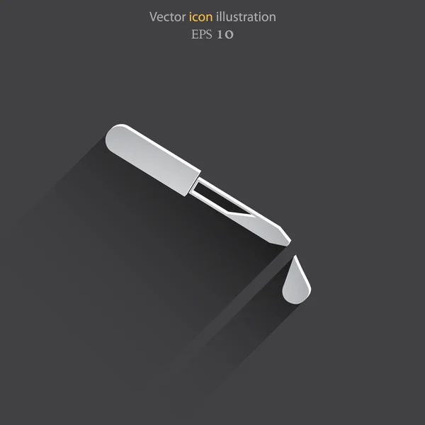 Vektor web icon dropper. — Stock vektor