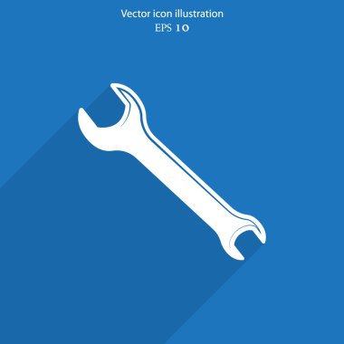 Vector repair web icon