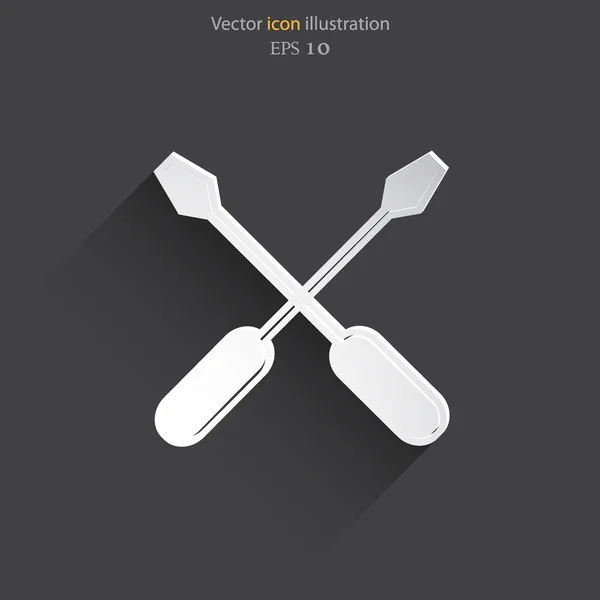 Vektor-Reparatur Web-Symbol — Stockvektor