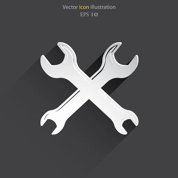 Vektor web icon reparation — Stock vektor