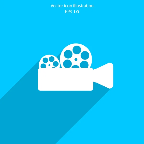 Vector cámara web icono — Vector de stock