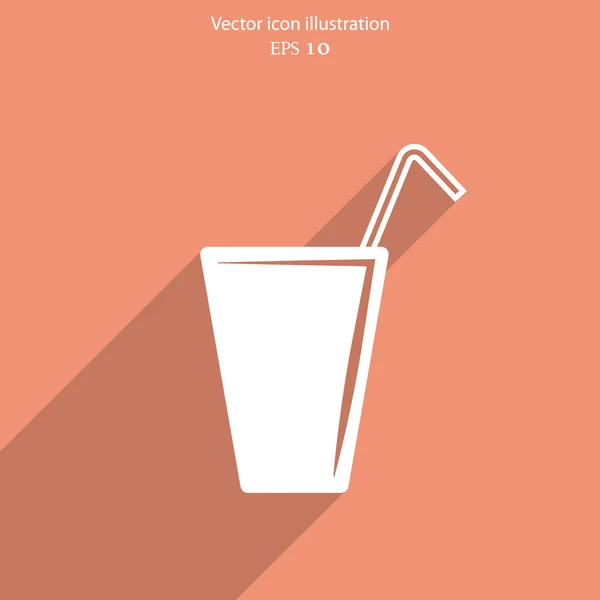 Vector vaso de jugo — Archivo Imágenes Vectoriales