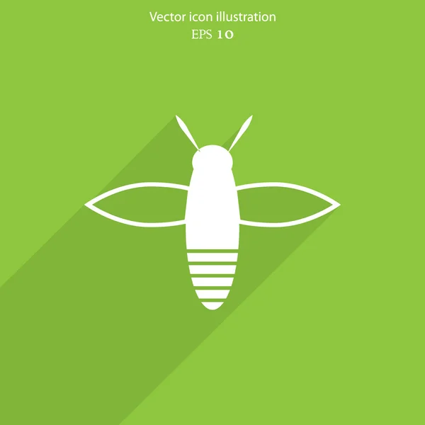 Vektorbienen-Websymbol — Stockvektor