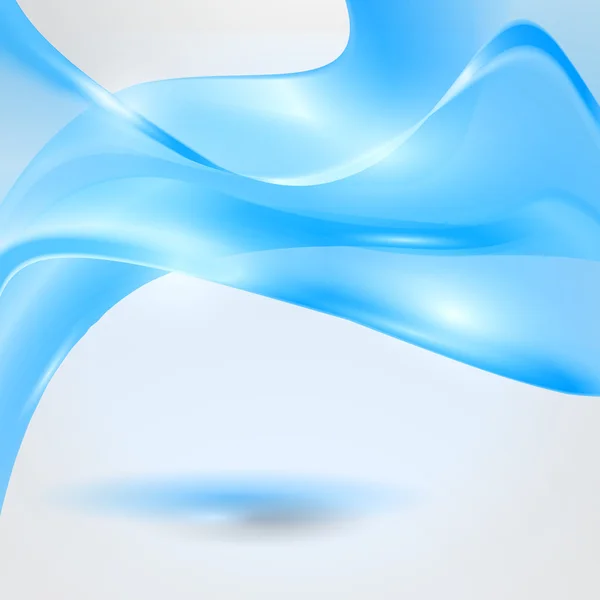 Astratto ondulando sfondo blu — Foto Stock