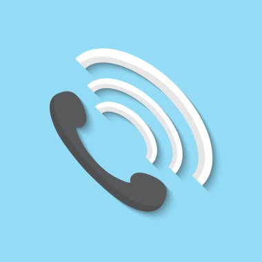 vektör telefonu cep telefonu simgesini arka plan.