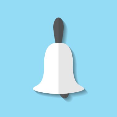 Vektör çan web simgesi