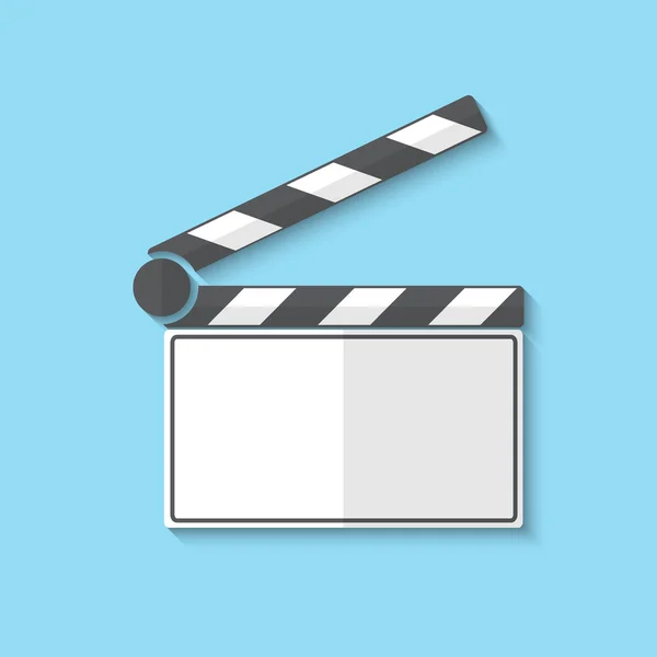 Vector Filmklapper web pictogram — Stockvector