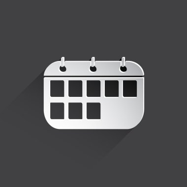 Takvim organizer web simgesi