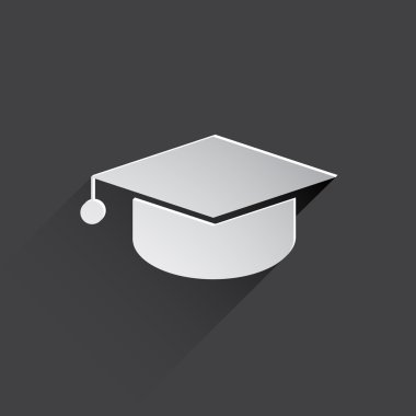 Akademik cap web simgesi