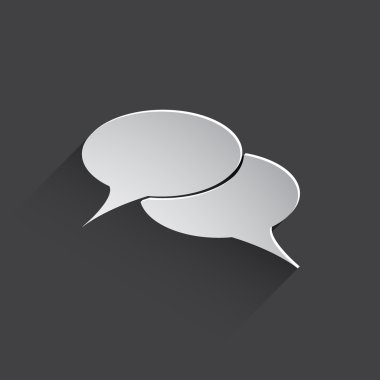 speech bubble web icon