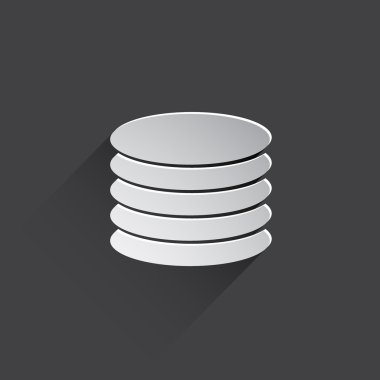 veritabanı web simgesi.