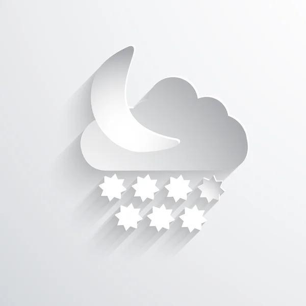 Weather web flat icon. — Stock Photo, Image