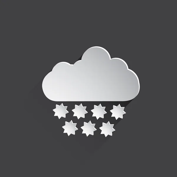 Weather web flat icon. — Stock Photo, Image