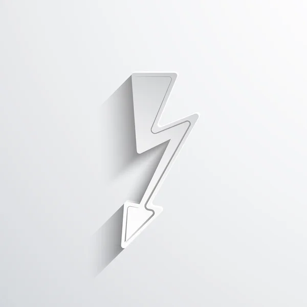 Lightning web icon — Stock Photo, Image