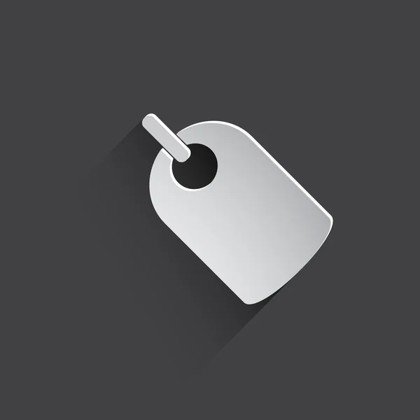 Label web icon — Stock Photo, Image