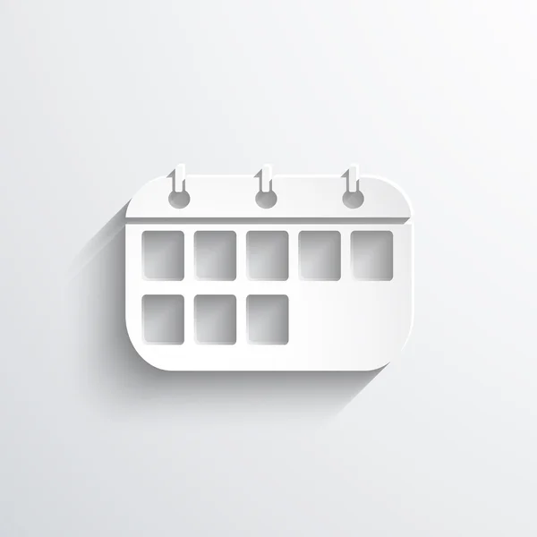 Calendar organizer web icon — Stock Photo, Image