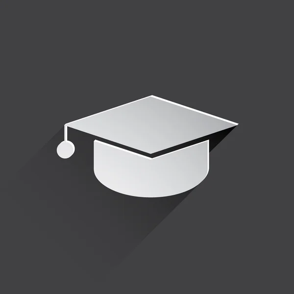 Academic cap web icon — Stock Photo, Image