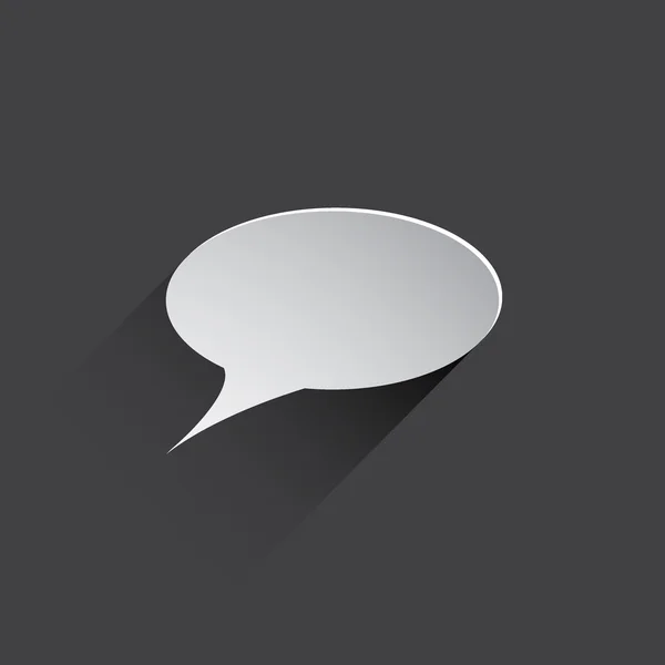 Speech bubble web icon — Stok fotoğraf