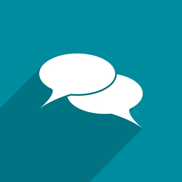 Speech bubble web icon — Stok fotoğraf