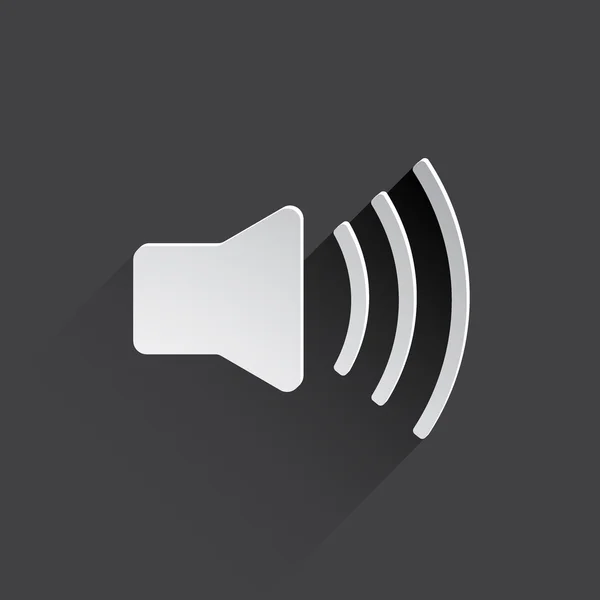 Loudspeaker web icon — Stock Photo, Image