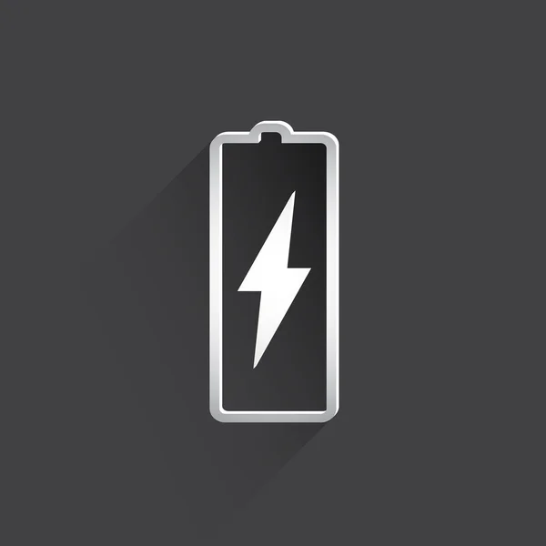 Batterij pictogramachtergrond — Stockfoto