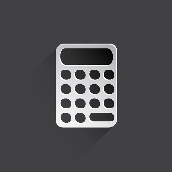Icona web calcolatrice — Foto Stock