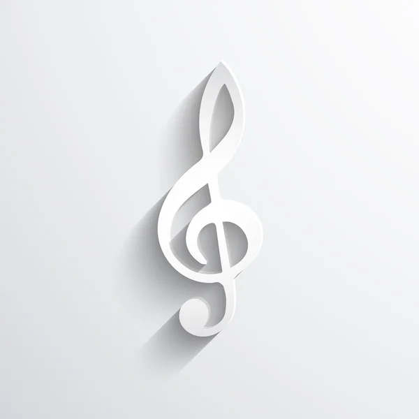 Ikona klucz web muzyki. — Zdjęcie stockowe
