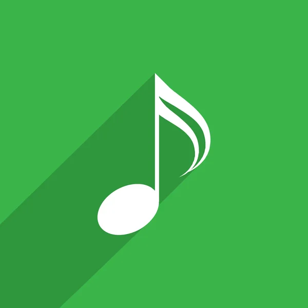 Music note web icon . — стоковое фото