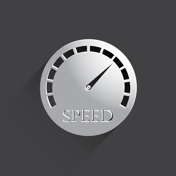 Speedometer web icon. — Stock Photo, Image