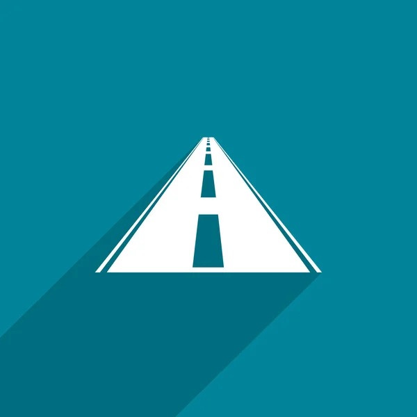 Icono web de carretera . — Foto de Stock