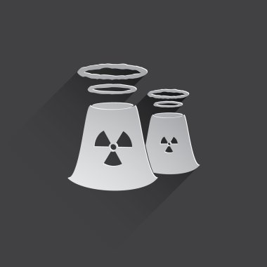 Endüstriyel fabrika web simgesi.