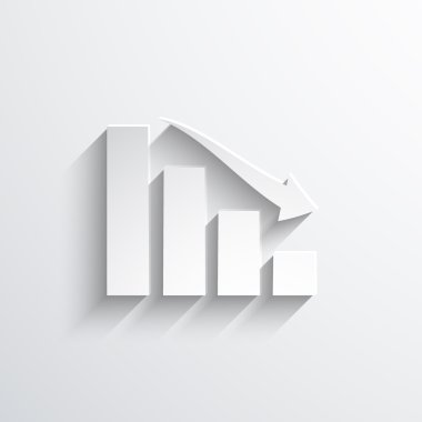 grafik web düz simgesi.