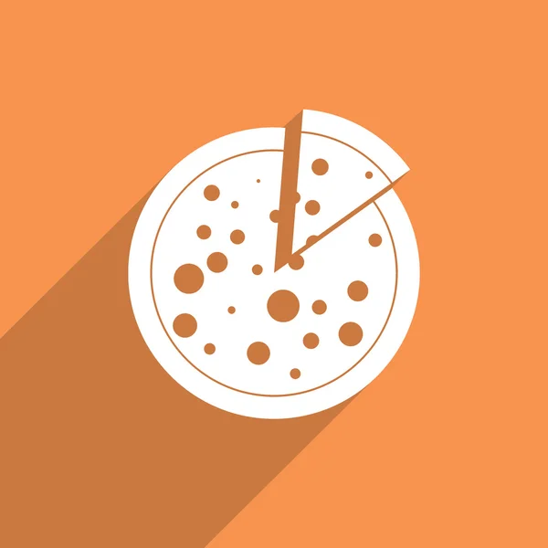 Pizza web icon. — Stock Photo, Image