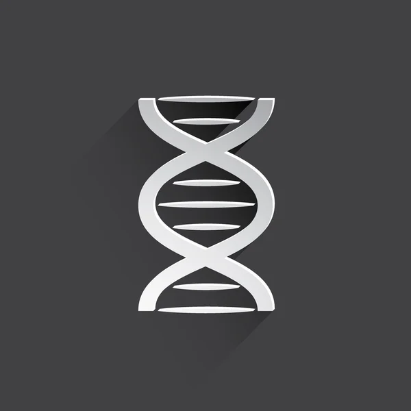 Ikona webové DNA. — Stock fotografie