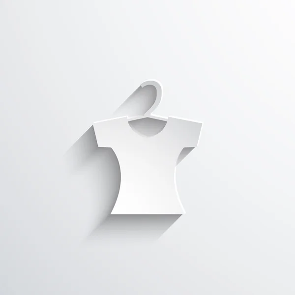 Одежда для иконы женского интернета — стоковое фото